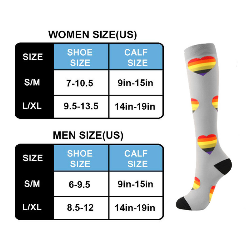 Kompressziós zokni Drop Shipping Kerékpározás Sportzokni Kompressziós zokni nőknek Calceta Compresiva Medias De Compression