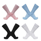 Uued rattasokid meestele naistele Calcetines Ciclismo Summer Aero Bike Team silikageeliga libisemiskindlad hingavad Pro Racing spordisokid