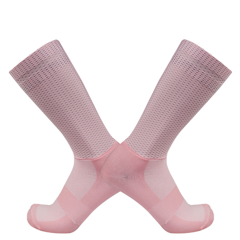 Uued rattasokid meestele naistele Calcetines Ciclismo Summer Aero Bike Team silikageeliga libisemiskindlad hingavad Pro Racing spordisokid