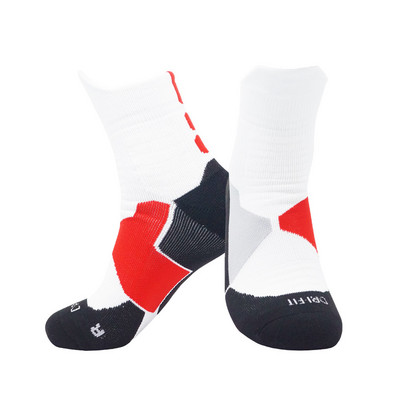 Nove košarkaške čarape za muškarce, bez logotipa, dno ručnika, neklizajuće biciklističke čarape za muškarce, udobne čarape za trčanje na otvorenom, muške nogometne čarape