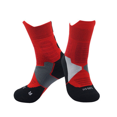 Nove košarkaške čarape za muškarce, bez logotipa, dno ručnika, neklizajuće biciklističke čarape za muškarce, udobne čarape za trčanje na otvorenom, muške nogometne čarape