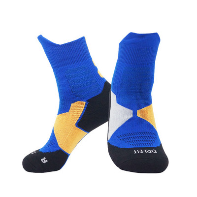 Nove košarkaške čarape za muškarce, bez logotipa, dno ručnika, neklizajuće biciklističke čarape za muškarce, udobne čarape za trčanje na otvorenom, muške nogometne čarape