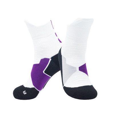 Nove košarkaške čarape za muškarce, bez logotipa, dno ručnika, neklizajuće biciklističke čarape za muškarce, udobne čarape za trčanje na otvorenom, muške nogometne čarape