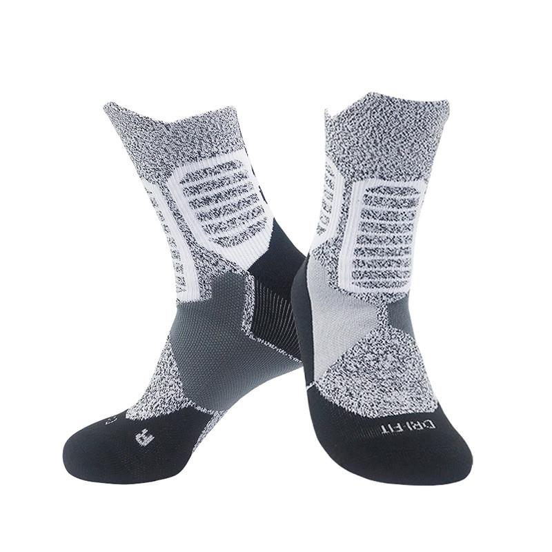 Nove košarkaške čarape za muškarce, bez logotipa, dno ručnika, neklizajuće biciklističke čarape za muškarce, udobne čarape za trčanje na otvorenom, muške nogometne čarape