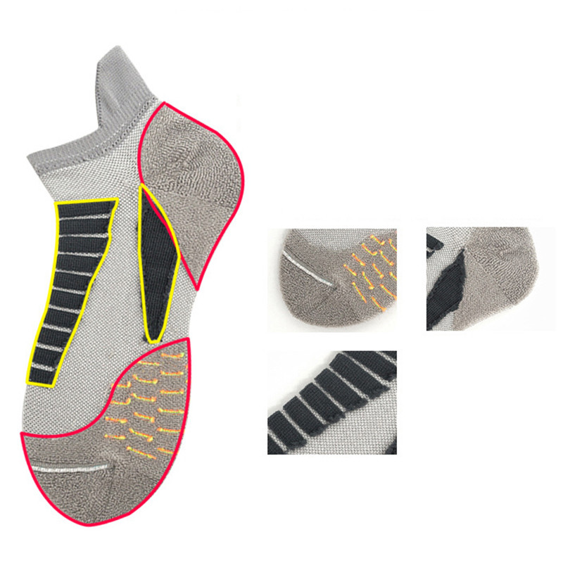 Дишащи, устойчиви на пот чорапи за колоездене Мъжки и дамски къси чорапи Бягане Баскетбол Футбол Катерене Туризъм Дейности на открито