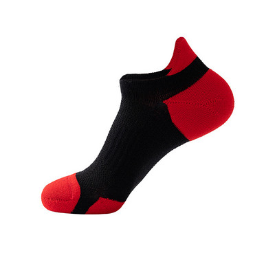 Meeste spordirattasokid Unisex vabaaja puuvillased sokid välitingimustes kevadised pahkluu sokid jooksukleit Meeste lühikesed Calcetines soojendusega sokid
