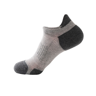 Meeste spordirattasokid Unisex vabaaja puuvillased sokid välitingimustes kevadised pahkluu sokid jooksukleit Meeste lühikesed Calcetines soojendusega sokid