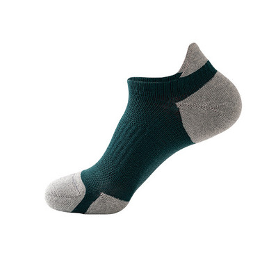 Meeste spordirattasokid Unisex vabaaja puuvillased sokid välitingimustes kevadised pahkluu sokid jooksukleit Meeste lühikesed Calcetines soojendusega sokid