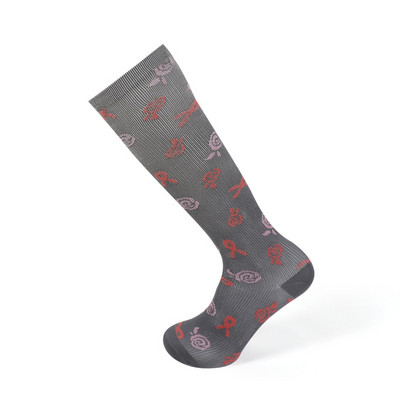 Meeste ja naiste Spordisokid Kompressioon Jalgrattasõit Korvpall Looduslik Matkamine Veenilaiendid Diabeet Maraton Põlvesokid