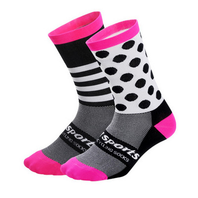 3 paari Asymmetry Wave point Spordisokid Kantavad Sweat Rattasokid Meestele Naistele Rattasõidule Jooksmisele Õuespordiks