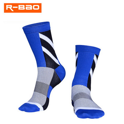 2022 1 pereche de șosete profesionale de compresie pentru ciclism pentru biciclete sport pentru bărbați, femei, biciclete mtb, șosete verde pentru bicicletă, alergare atletic