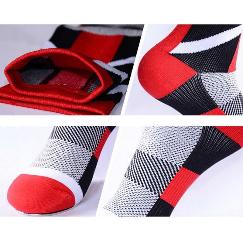 2022 1 pereche de șosete profesionale de compresie pentru ciclism pentru biciclete sport pentru bărbați, femei, biciclete mtb, șosete verde pentru bicicletă, alergare atletic