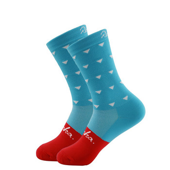 Нови летни дишащи спортни чорапи Чорапи за бягане на открито Колоездене Чорапи за велосипеди