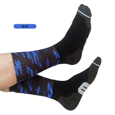 JEDAN PAR NOVIH funkcionalnih tkanina za biciklističke čarape protiv klizanja Biciklističke utrke MITI prozračne čarape za muškarce i žene