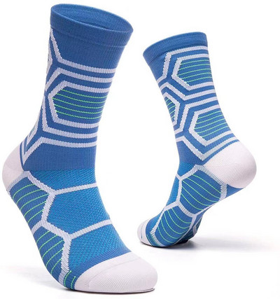 2021 Нови висококачествени мъжки дамски чорапи за колоездене MTB велосипедни чорапи Дишащи шосейни велосипедни чорапи Спортни на открито състезателни чорапи