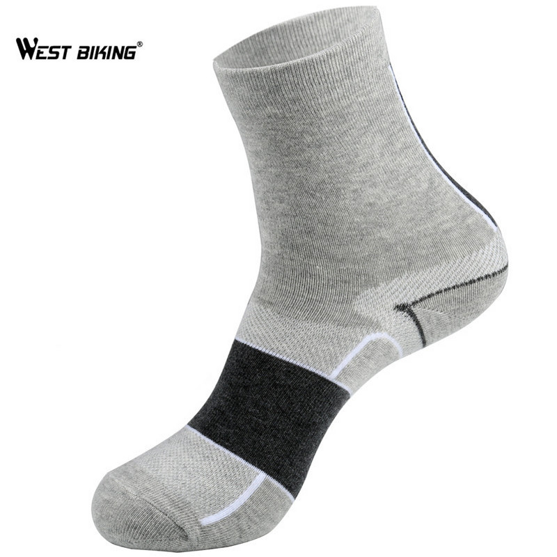 WEST BIKING Professionaalsed rattasokid Meeste Hingavad Pehmed Kiiresti Kuivavad Elastsed Libisemiskindlad Jooksu Matka Fitness Jalgratta Spordisokid