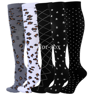 Компресионни чорапи 20-30 mmhg Медицински чорапи за кърмачки Специализирани дишащи спортни чорапи за колоездене на открито Чорапи за оток Диабет