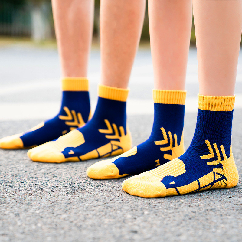 Uued sportlikud veerandsokid, mehed, naised, paks padi, kompressioon, korvpall, jalgratas, sulgpall