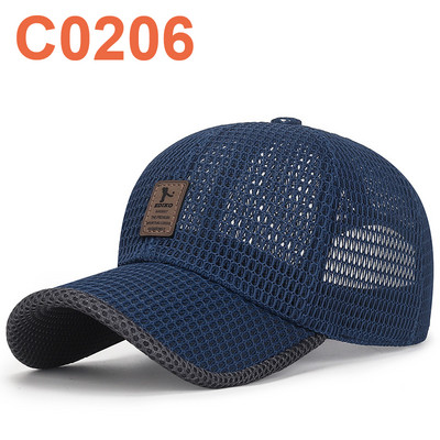 Beisbolo kepuraitė Vyrų Moterų Sportinė Kepuraitė Gamintojas Dviračiai Žvejyba Žygiai Žygiai Golfas Vasaros Saulės Mada Hip Hopas Kvėpuojantis 2023 m.