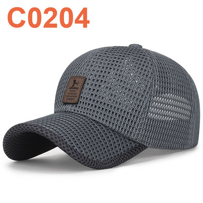 Beisbolo kepuraitė Vyrų Moterų Sportinė Kepuraitė Gamintojas Dviračiai Žvejyba Žygiai Žygiai Golfas Vasaros Saulės Mada Hip Hopas Kvėpuojantis 2023 m.