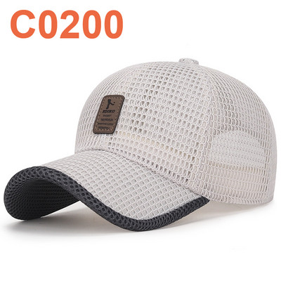 Beisbolo kepuraitė Vyrų Moterų Sportinė Kepuraitė Gamintojas Dviračiai Žvejyba Žygiai Žygiai Golfas Vasaros Saulės Mada Hip Hopas Kvėpuojantis 2023 m.
