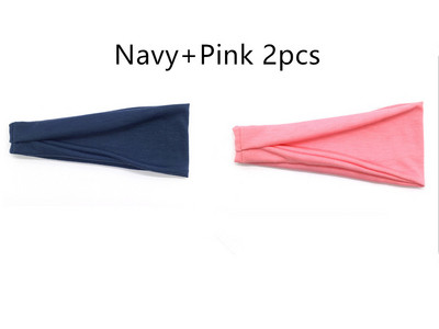 1/2 бр. Ленти за глава за жени, мъжка лента за глава Спортна лента за захващане Лента за пот за тенис пара за фитнес