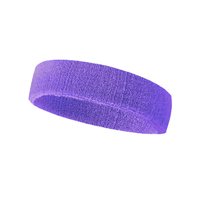 1PCS Фитнес бягане Колоездене Sweatband Пот лента за глава Мъже Жени Еластични дишащи йога ленти за коса Ленти за пот на главата