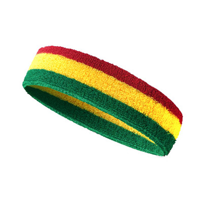 1PCS Фитнес бягане Колоездене Sweatband Пот лента за глава Мъже Жени Еластични дишащи йога ленти за коса Ленти за пот на главата