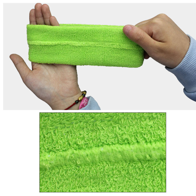 Bezmaksas piegāde Augstas kvalitātes kokvilnas sviedru galvas saite vīriešiem sviedru lente sievietēm jogas matu lentes galvas sviedru lentes sporta drošība