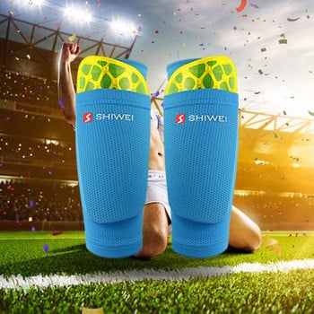 Shin Guards Soccer Football Canilleras Κάλτσα στήριξης Νάιλον μανίκια ποδιών Προστατευτικό κνήμης με εξοπλισμό ποδοσφαίρου τσέπης щитки футбольные