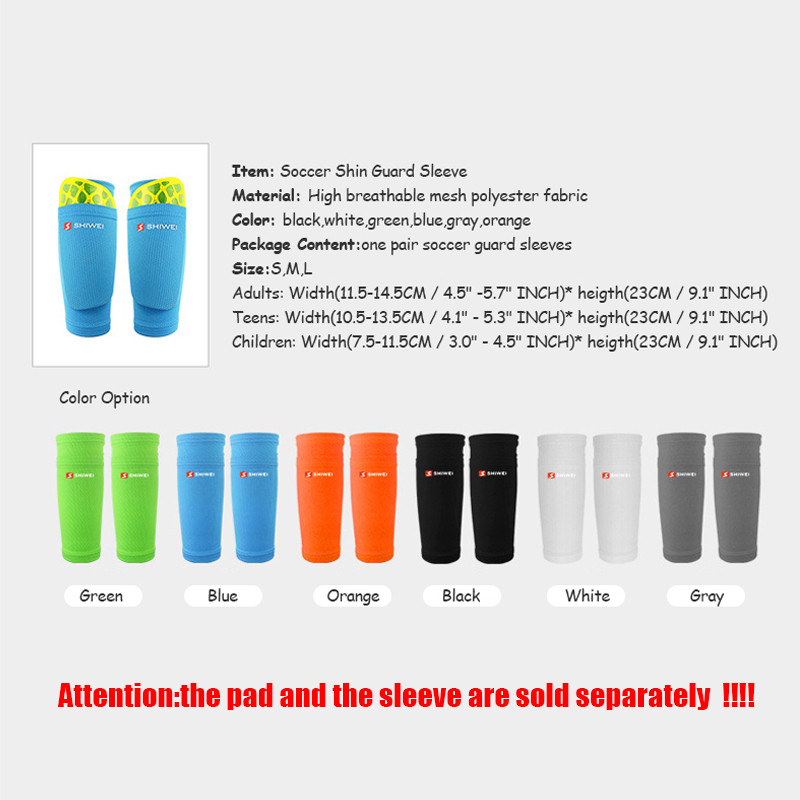 1 pora sportinio futbolo Blauzdų apsaugos įklotas, rankovės, kojinės, palaikomos kojos, futbolas, suspaudžiamas blauzdos rankovės, skirtas suaugusiems paaugliams, vaikams