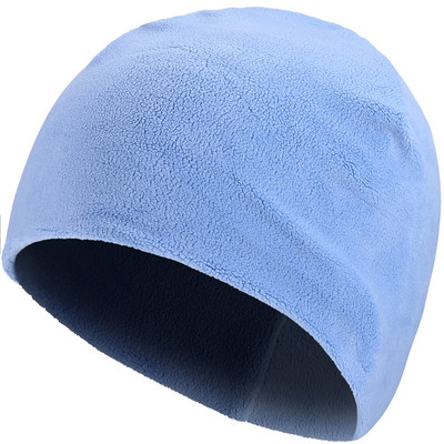 Mood Talvine fliisist nokamütsid Jalgratas Sport Tennis Fitness Stretch Jooksmine Matkamine Jalgrattamüts Lumelaud Pehme müts Mehed Naised