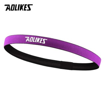 AOLIKES 1 ΤΕΜ. Nylon Elastic Head Sweatband Αντιολισθητικός Για Άνδρες Γυναικείες Ζώνες μαλλιών Γιόγκα Running Sweat Bands Fitness Headband