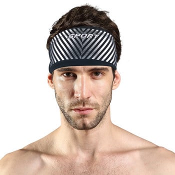 Absorbent Cycling Sport Sweat Headband Ανδρικό Sweatband για άνδρες και γυναίκες Γιόγκα Hair Head Sweat Bands Sports Safety