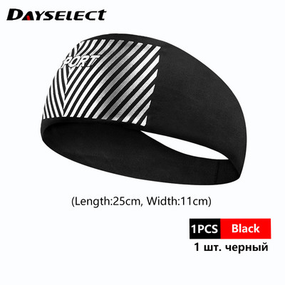 Абсорбираща велосипедна спортна лента за изпотяване Мъжка лента за пот за мъже и жени Йога Ленти за коса и глава за пот Спортна безопасност