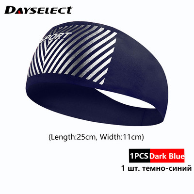 Абсорбираща велосипедна спортна лента за изпотяване Мъжка лента за пот за мъже и жени Йога Ленти за коса и глава за пот Спортна безопасност