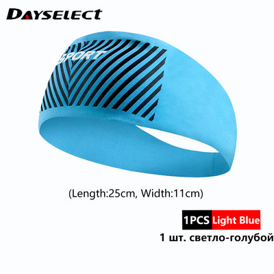 Абсорбираща велосипедна спортна лента за изпотяване Мъжка лента за пот за мъже и жени Йога Ленти за коса и глава за пот Спортна безопасност