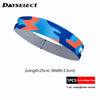 Унисекс неплъзгаща се лента за тенис, баскетбол, бягане, спортна лента за фитнес, лента за глава, ленти за глава, спортна лента за пот за коса