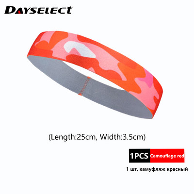 Унисекс неплъзгаща се лента за тенис, баскетбол, бягане, спортна лента за фитнес, лента за глава, ленти за глава, спортна лента за пот за коса