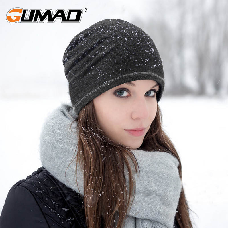 Žieminės dviračių kepuraitės šiluminės bėgimo kepuraitės sportinės juodos kepurės Snieglentės žygio kepurė Šiltesnės slidinėjimo kepuraitės Galvos skara Vyrai Moterų galvos apdangalas