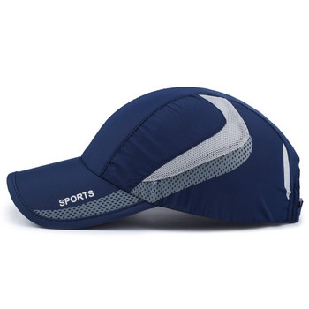 Καλοκαίρι 2021 Αδιάβροχο ανδρικό καπέλο μπέιζμπολ Γυναικείο διχτυωτό καπέλο ηλίου Καπέλα ηλίου βελτιστοποιημένη ραφή ανδρικά αναπνέοντα καπέλα