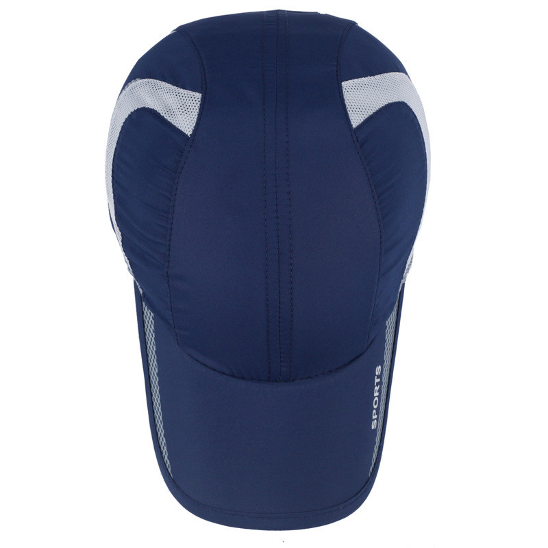 2021. évi nyári vízálló férfi baseballsapka, női hálósapka napozósapkák egyszerű varrással, légáteresztő férfi sapkák