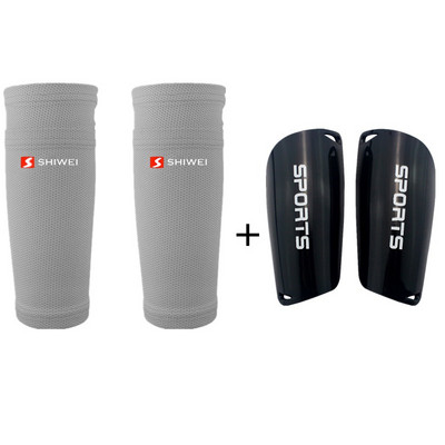 1 paar jalgpalli kaitsvaid sokke, millel on tasku jalgpalli jaoks säärekaitsmed säärevarrukad toetavad säärekaitset täiskasvanutele