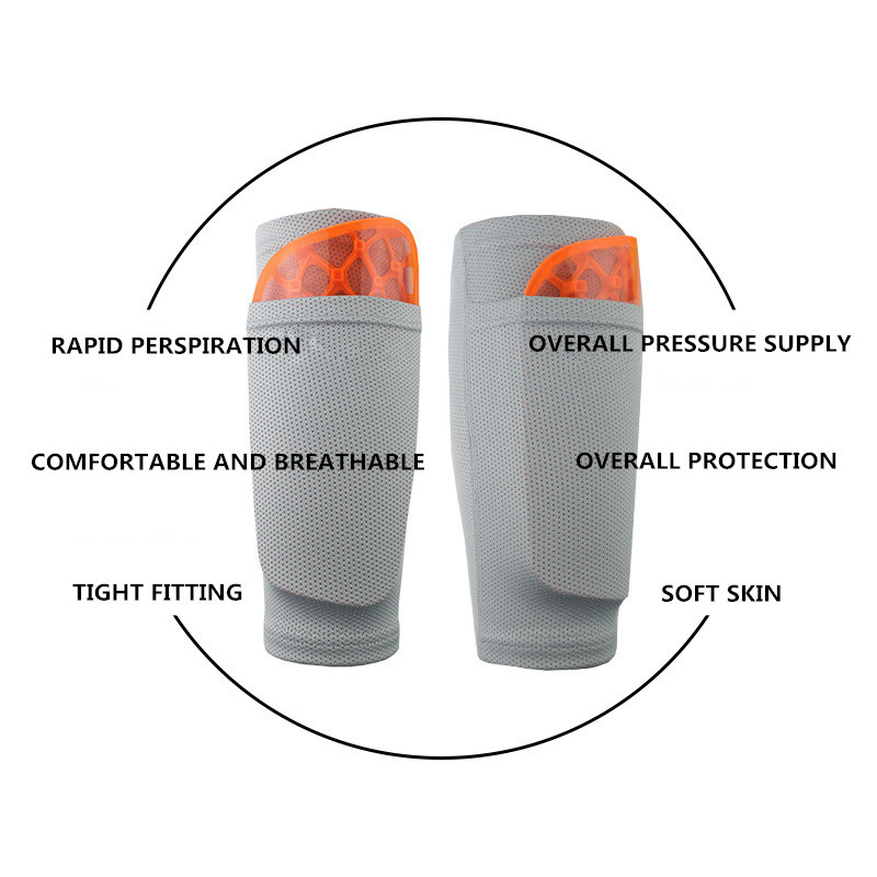 1 paar jalgpalli kaitsvaid sokke, millel on tasku jalgpalli jaoks säärekaitsmed säärevarrukad toetavad säärekaitset täiskasvanutele