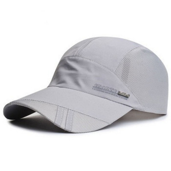 1 ΤΕΜ. Καπέλο Unisex Casual Mesh Καπέλο μπέιζμπολ Ρυθμιζόμενο αναπνεύσιμο καπέλο snapback για γυναίκες Ανδρικά Καπέλο ψαρέματος Sunhat Outdoors