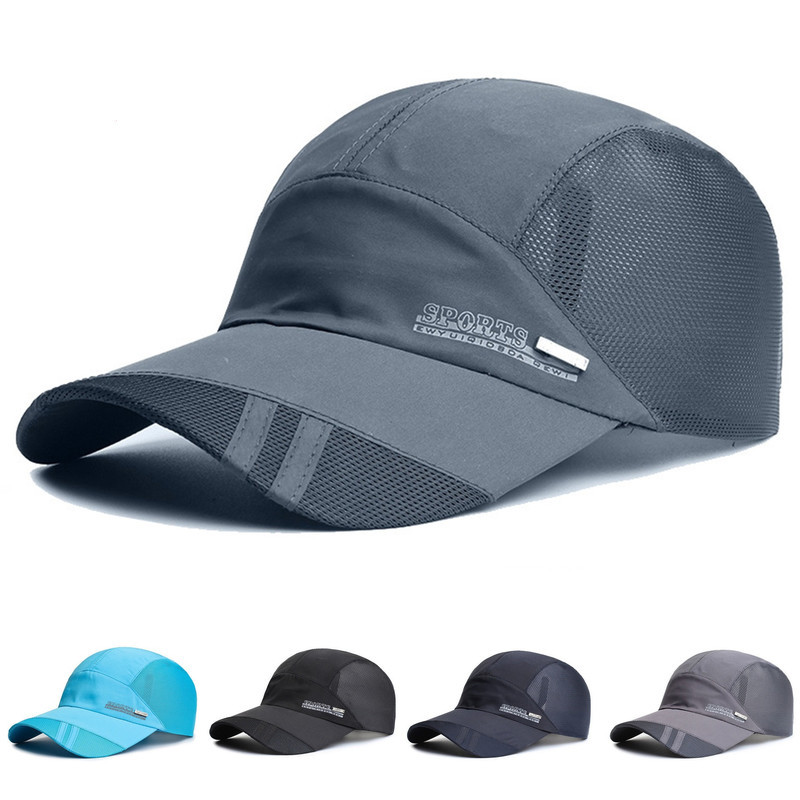 1 buc șapcă unisex șapcă casual din plasă de baseball, reglabilă, respirabilă, șapcă snapback, pentru femei, bărbați, pălărie de pescuit, pălărie de soare, în aer liber