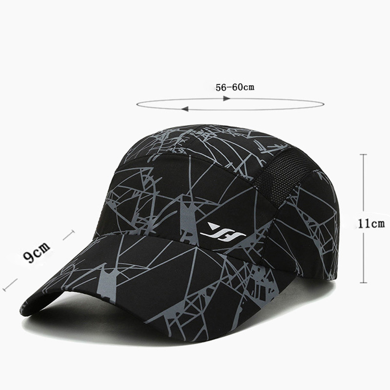 Kapa sa šiltom za trčanje Ženska muška ljetna bejzbol kapa za sport na otvorenom Lagana brzosušeća prozračna kapa za biciklizam i ribolov