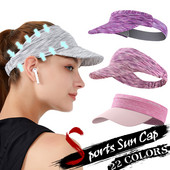Nyári Női és Férfi Kültéri Fényvédő Légáteresztő sapka Sport Futás Kerékpározás Labdajáték Tengerparti Ünnepi izzadásgátló fejpántos sapkák