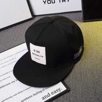 2020 Νέα Ανδρικά Γυναικεία BROOKLYN Letters μονόχρωμο μπάλωμα καπέλο μπέιζμπολ Καπέλα χιπ χοπ Δερμάτινο καπέλο ηλίου Καπέλα snapback
