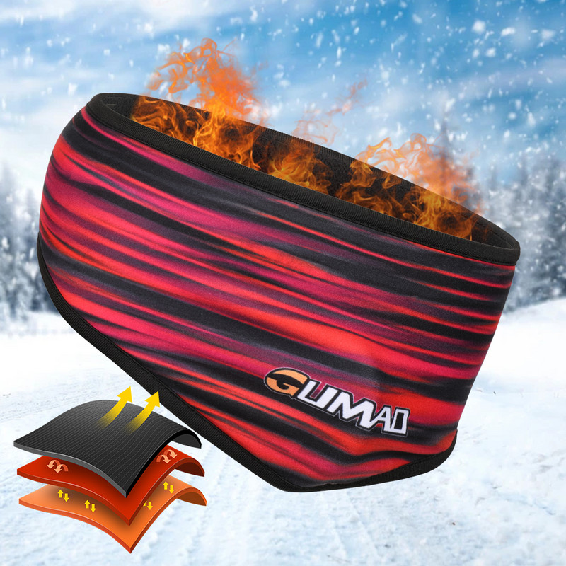 Talvefliisist dressipael Sport Elastne peapael Jooga Jalgrattasõit Võrkpall Fitness Jõusaal Jooksmine Korvpall Suusk Juuksepael Mehed Naised